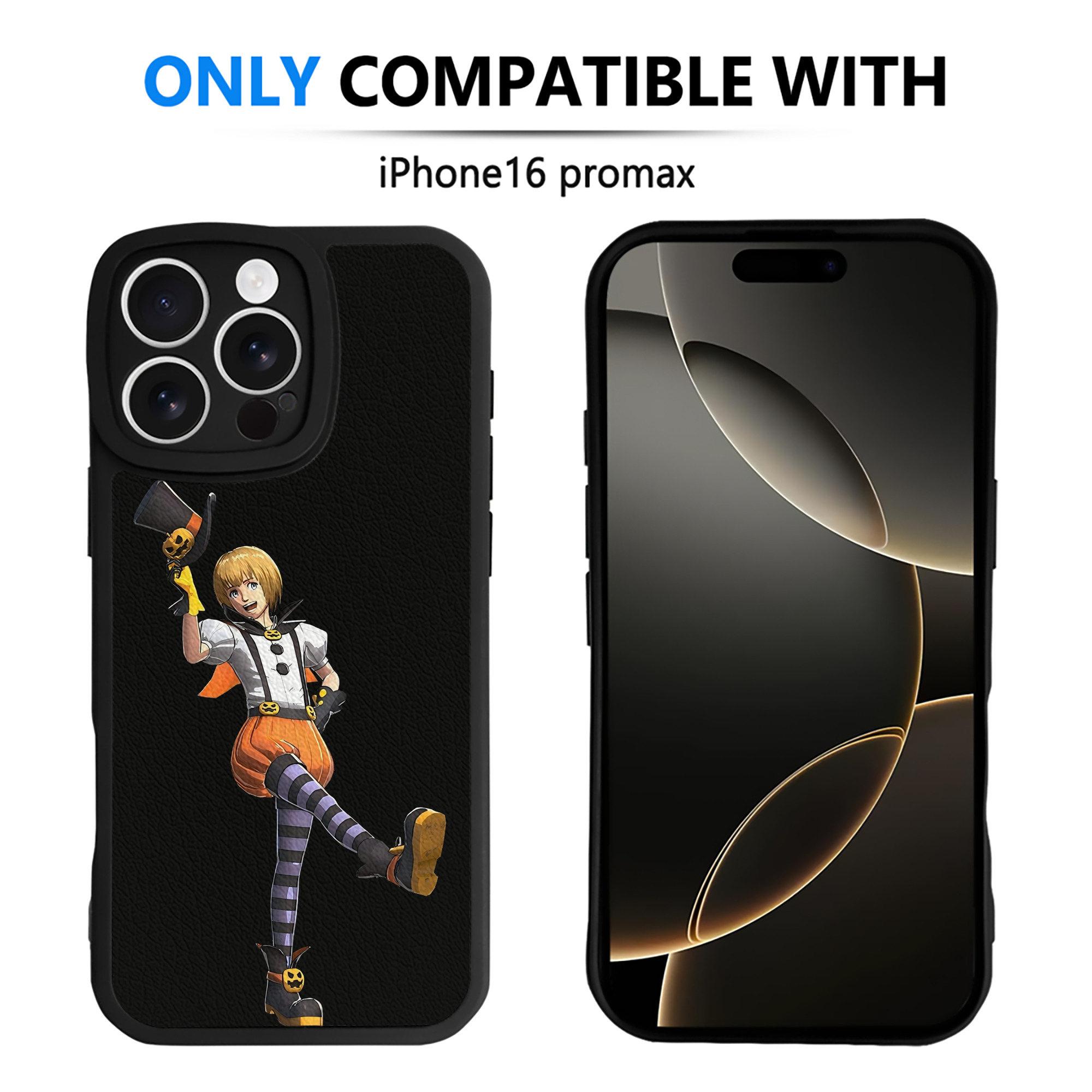 （画像用） 進撃の巨人 アルミン·アルレルト Attack on Titan Armin Arlert 【iPhone 16シリーズ対応】シリコンスマホケース（レザー調） 材質：シリコン